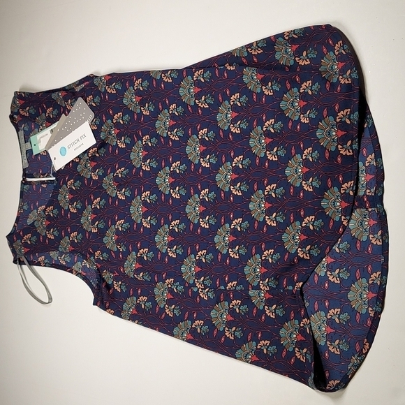 Daniel Rain Albado crew neck blouse/ tunic size XSP - Picture 2 of 8